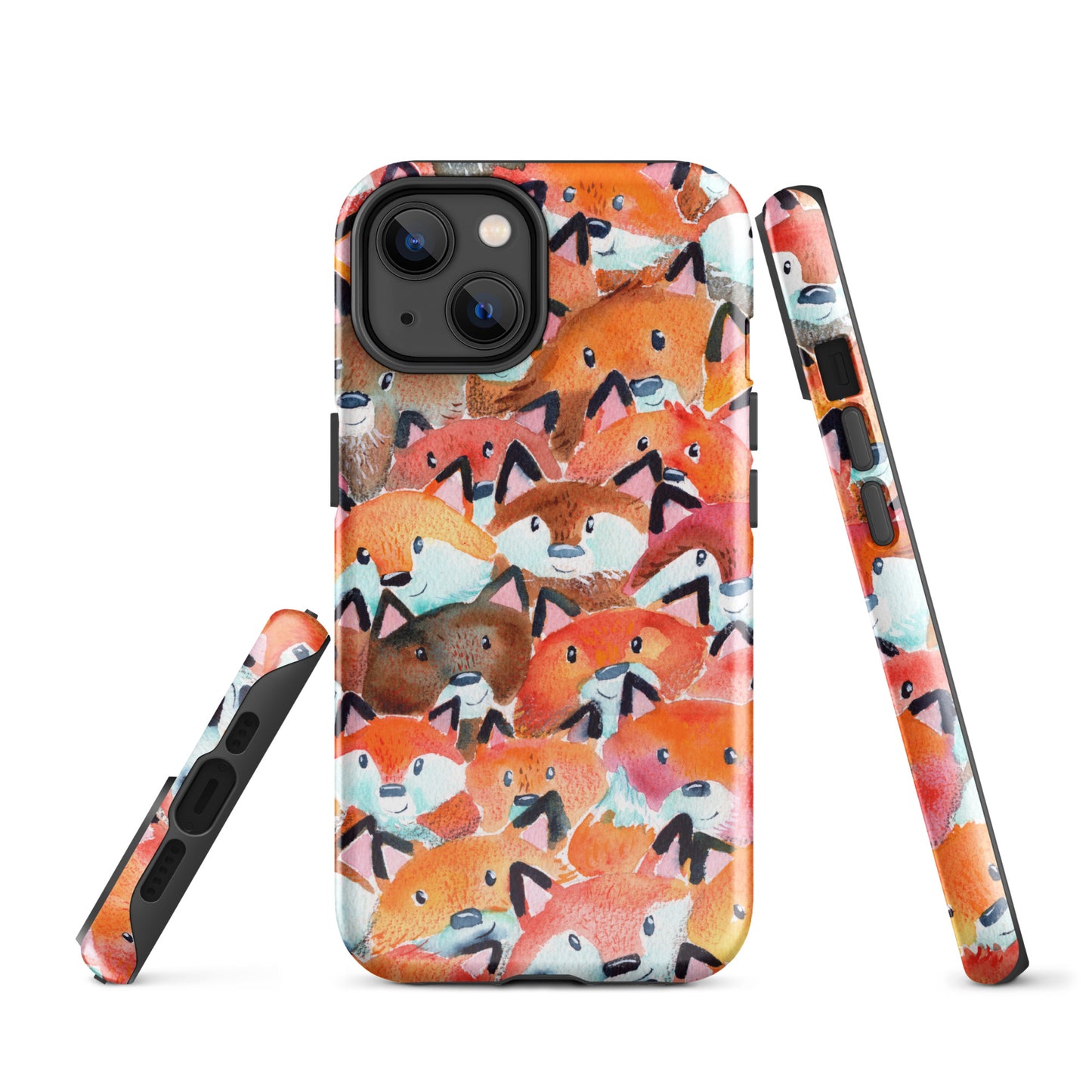 Tough Case for iPhone® - Foxes