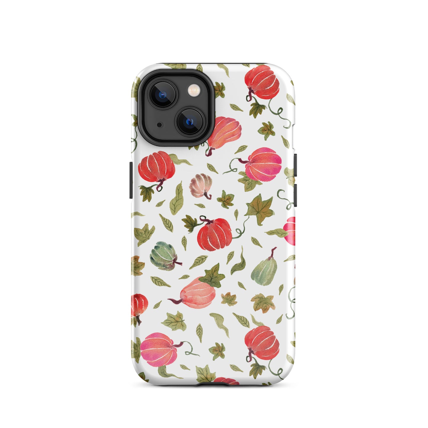 Tough Case for iPhone® - White Pink Pumpkins