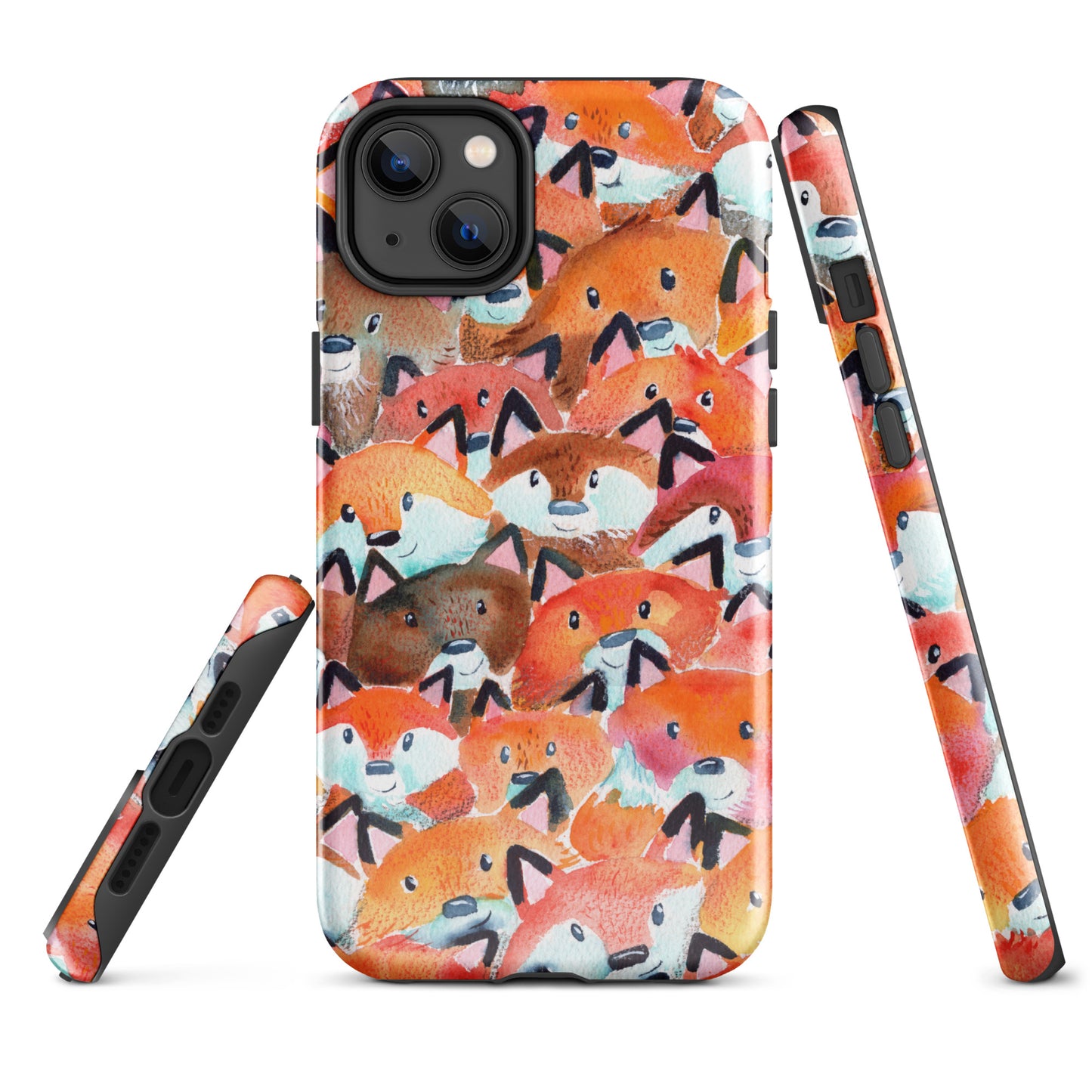 Tough Case for iPhone® - Foxes