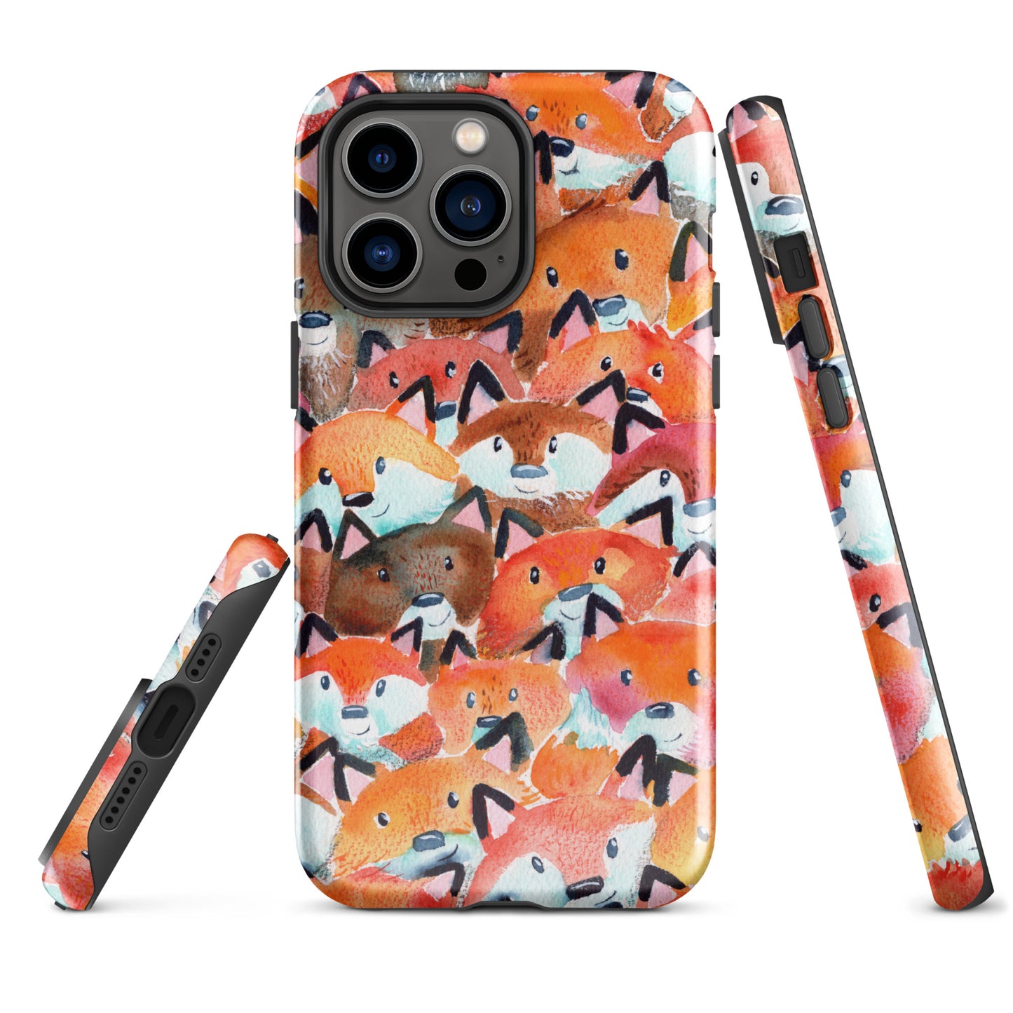 Tough Case for iPhone® - Foxes