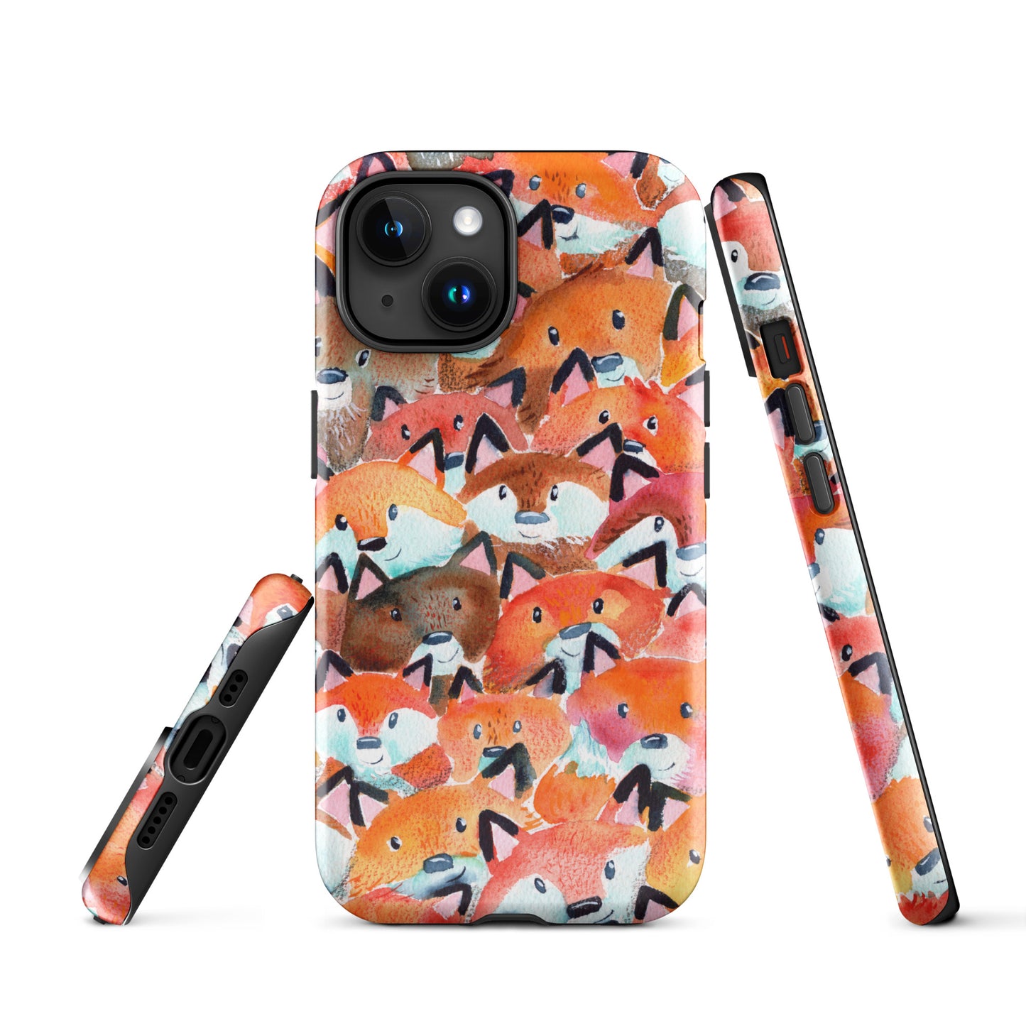 Tough Case for iPhone® - Foxes