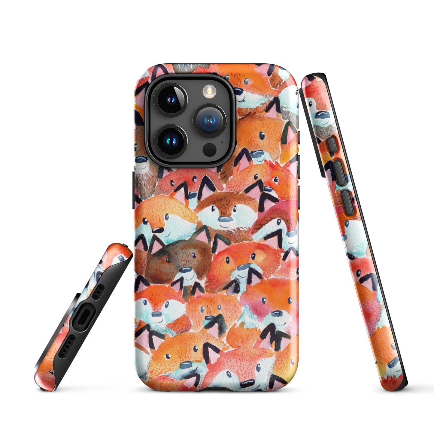 Tough Case for iPhone® - Foxes