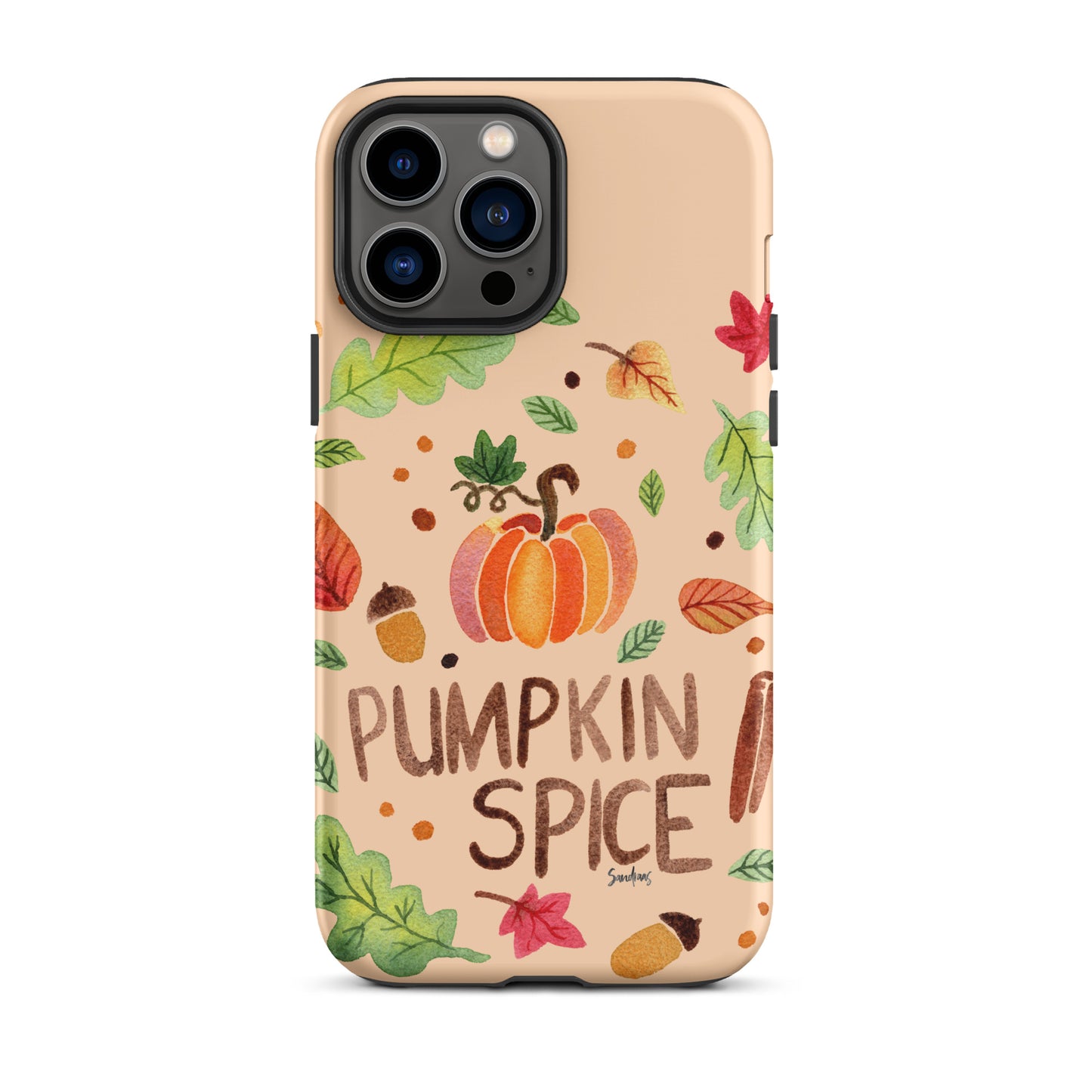 Tough Case for iPhone® - Pumpkin Spice Orange