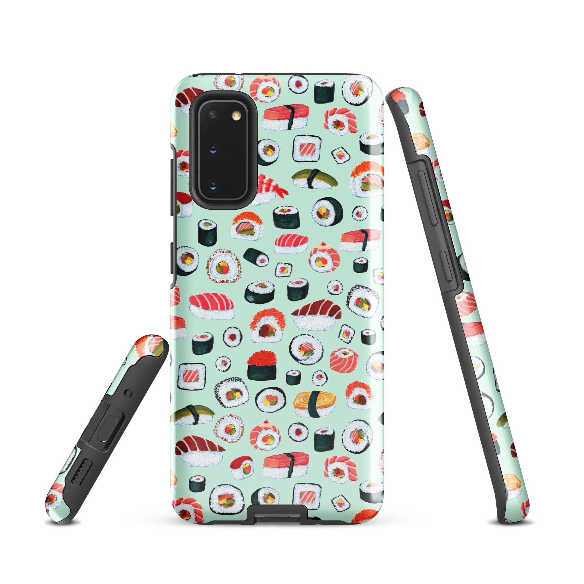 🍣 Tough Samsung® Case – Sushi (Mint) 💚📱 Samsung case - SANDRAAS