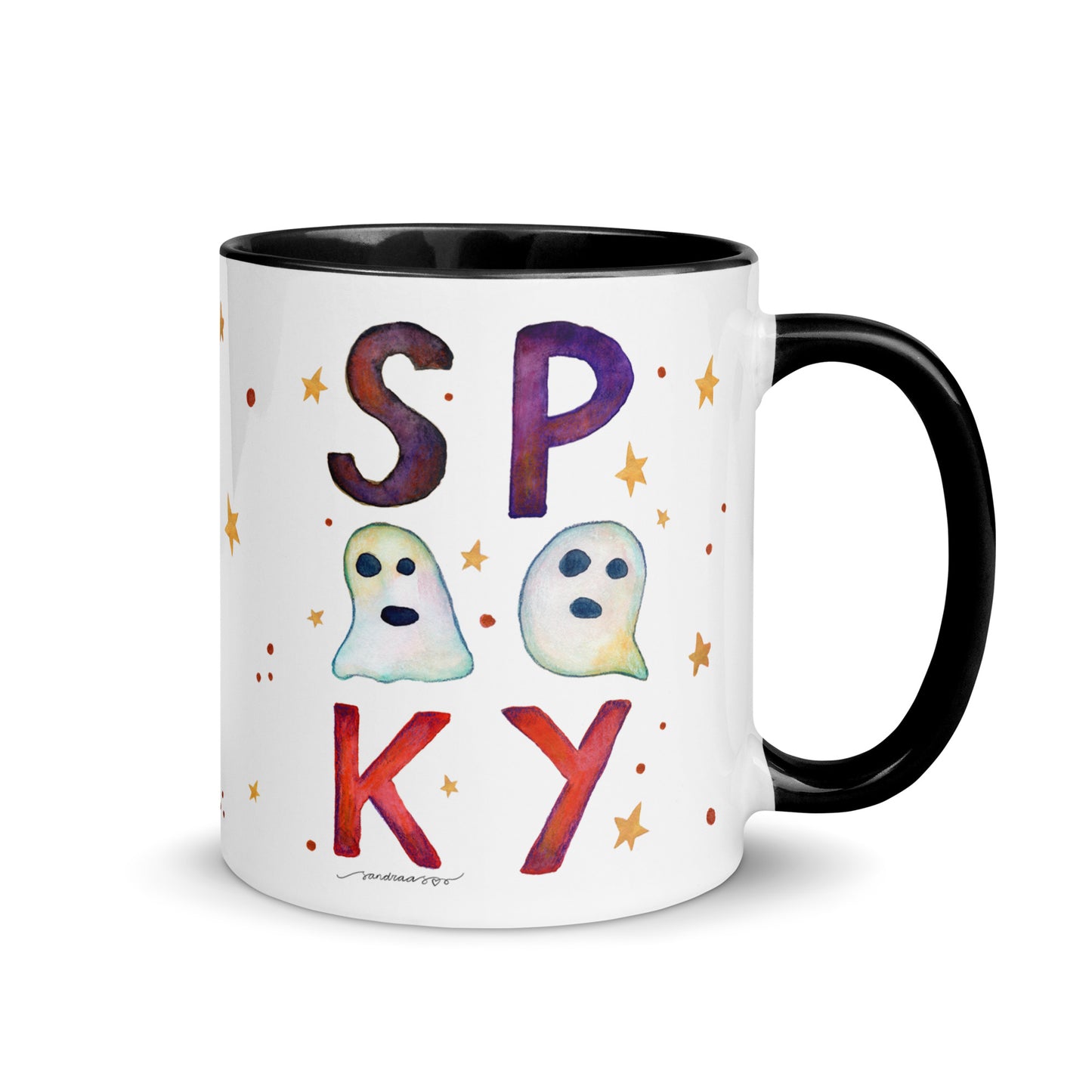 Mug with Color Inside - Spooky - Halloween