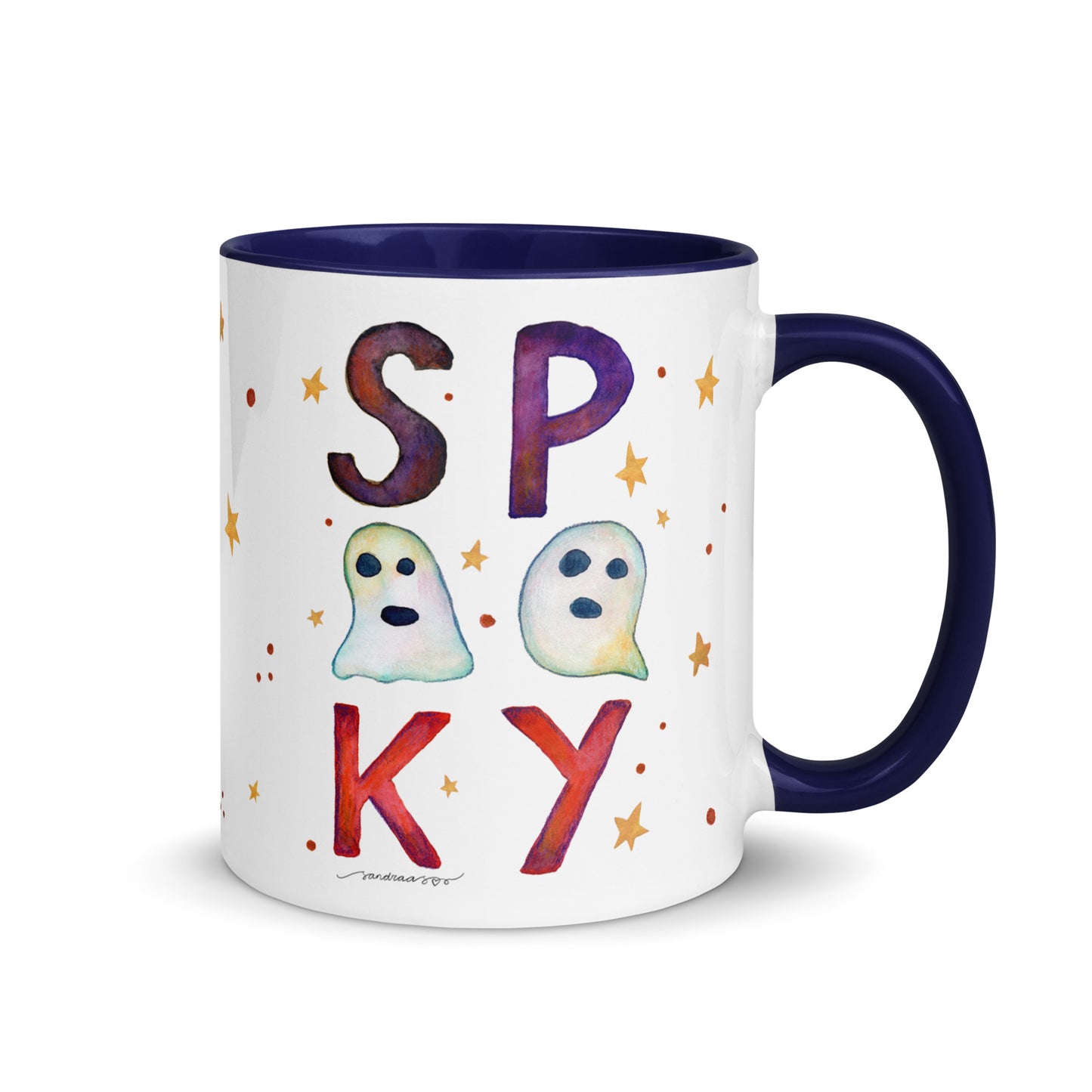 Mug with Color Inside - Spooky - Halloween