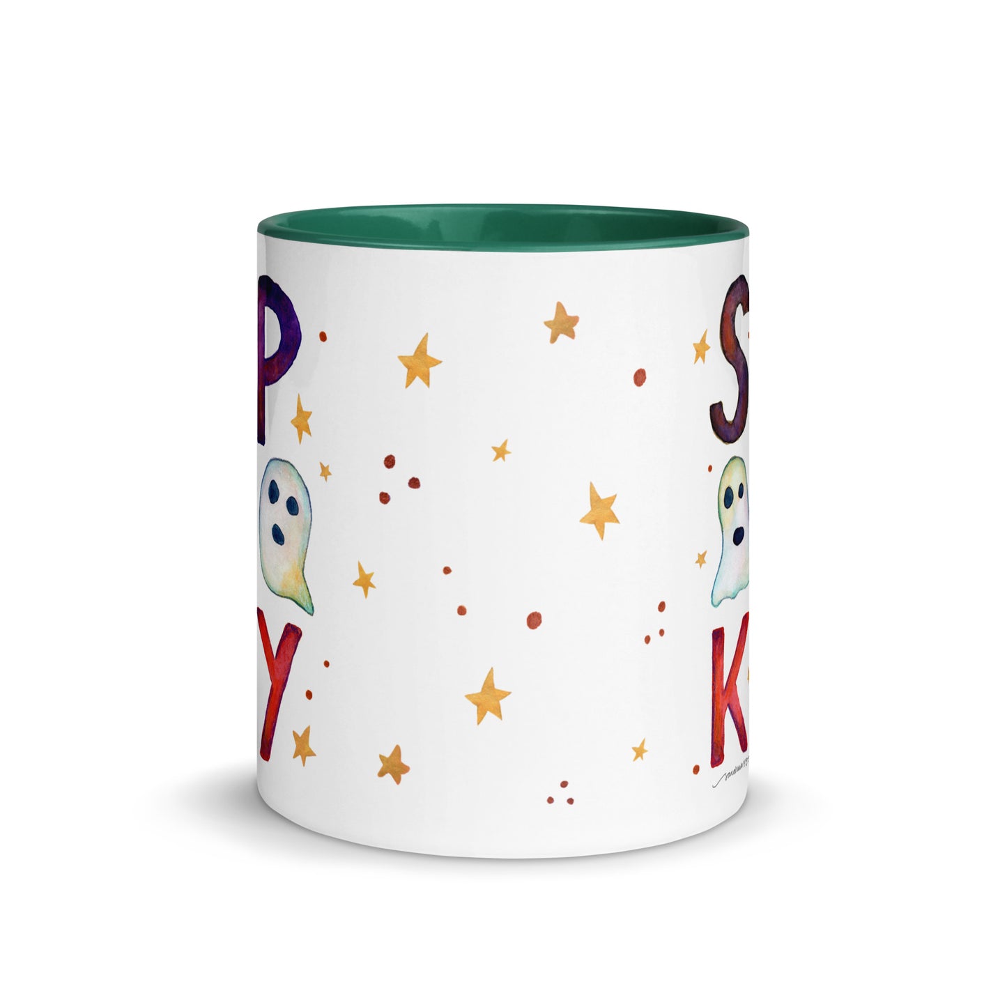 Mug with Color Inside - Spooky - Halloween