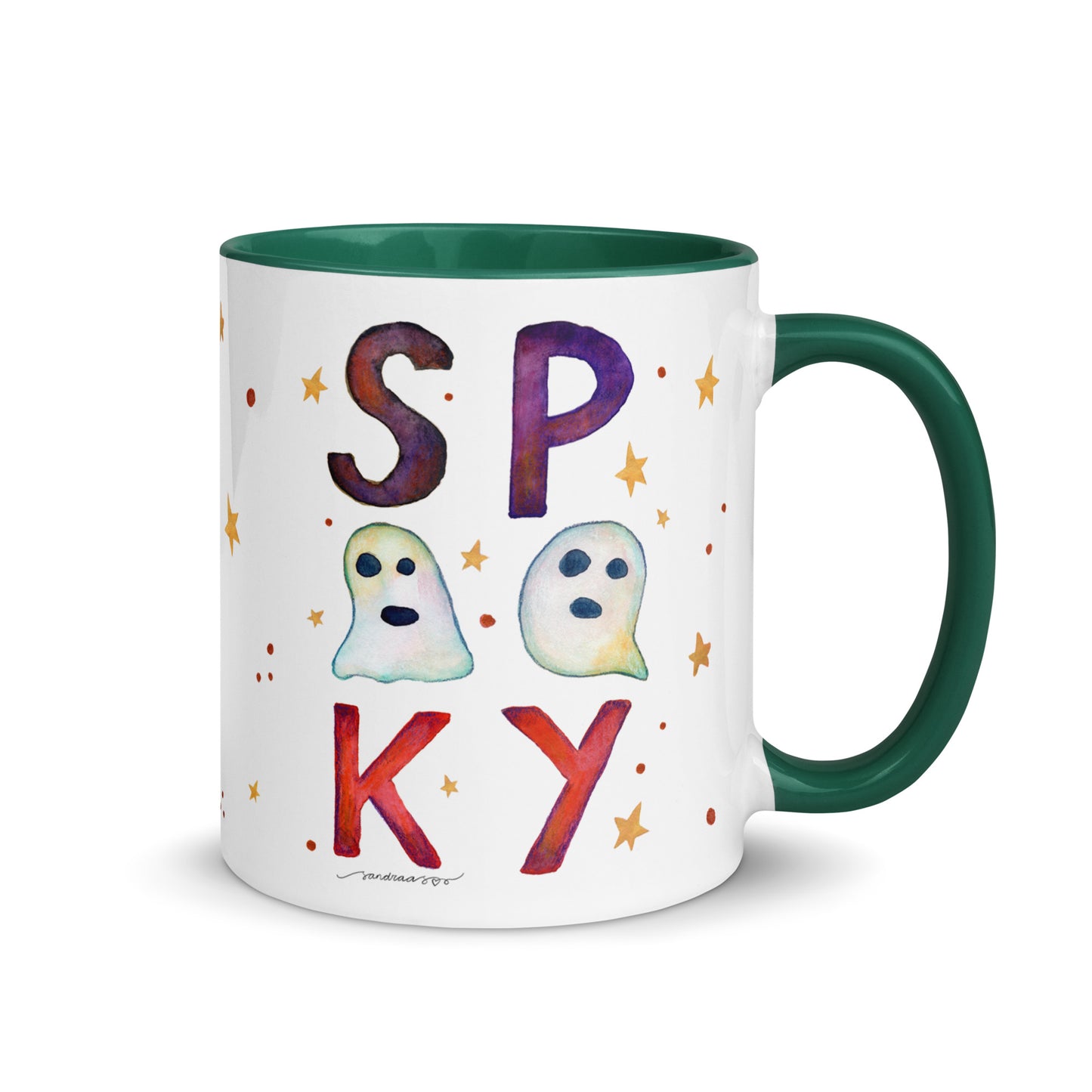 Mug with Color Inside - Spooky - Halloween