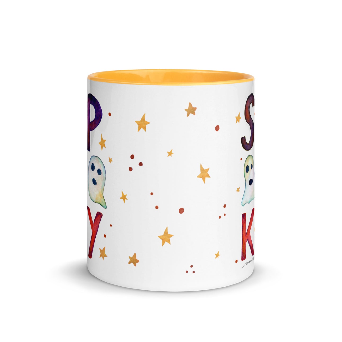 Mug with Color Inside - Spooky - Halloween