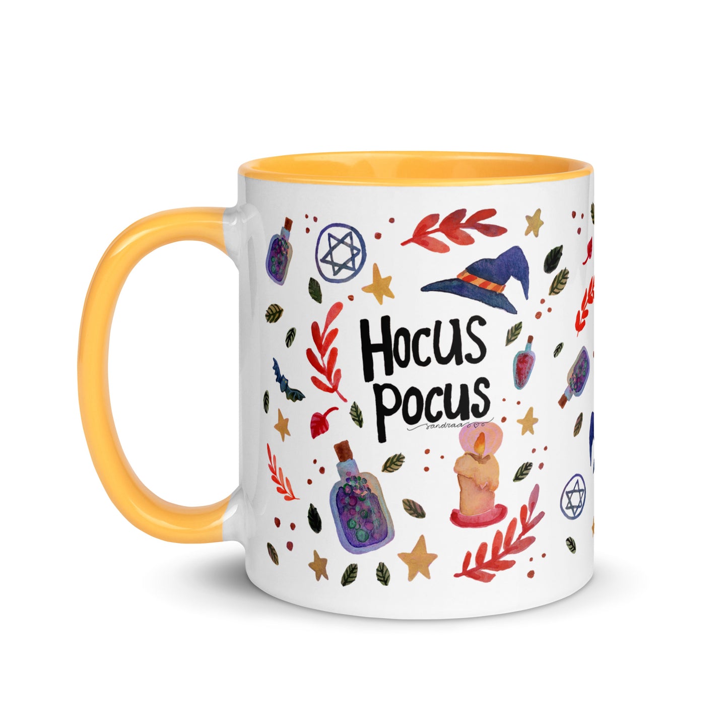 Mug with Color Inside - Happy Halloween - Hocus Pocus