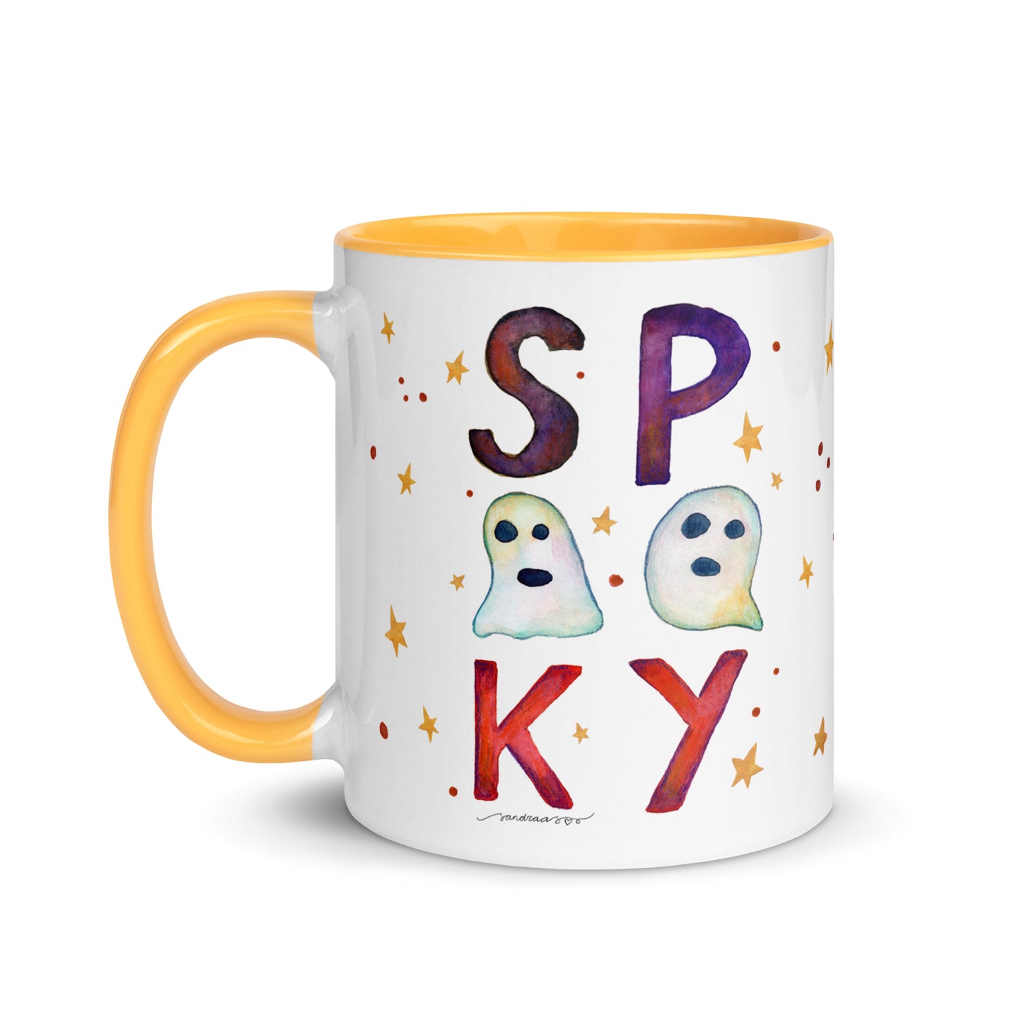 Mug with Color Inside - Spooky - Halloween