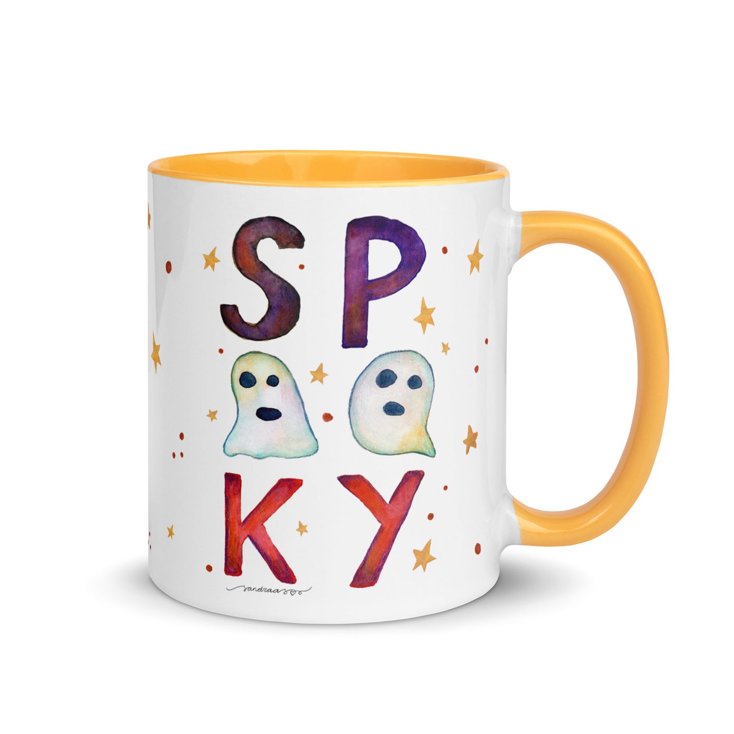 Mug with Color Inside - Spooky - Halloween