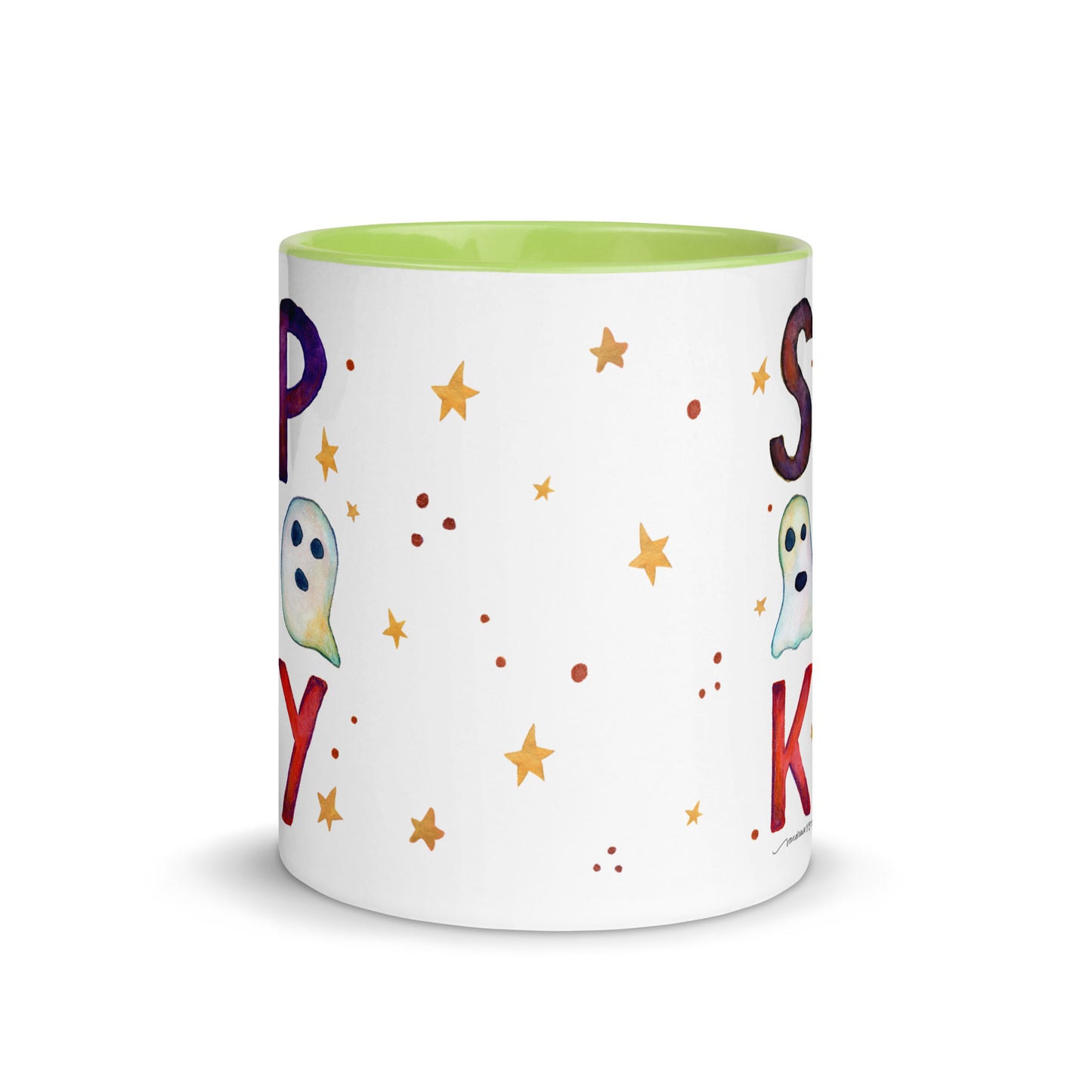 Mug with Color Inside - Spooky - Halloween