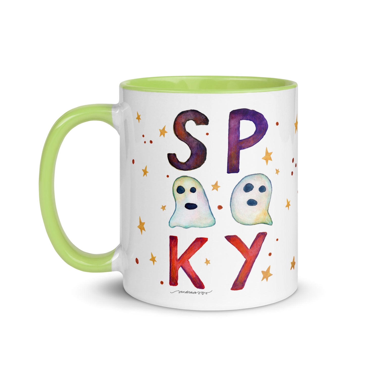 Mug with Color Inside - Spooky - Halloween