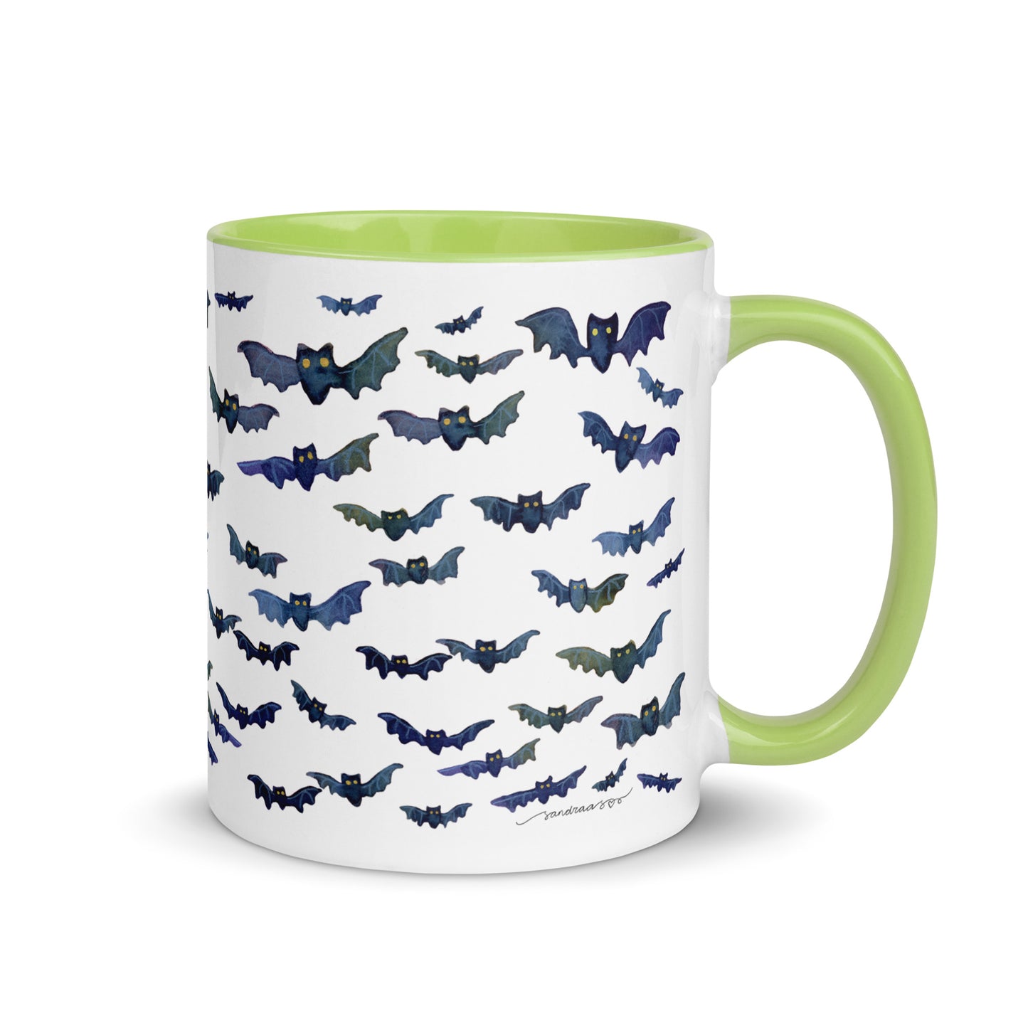 Mug with Color Inside - Bats