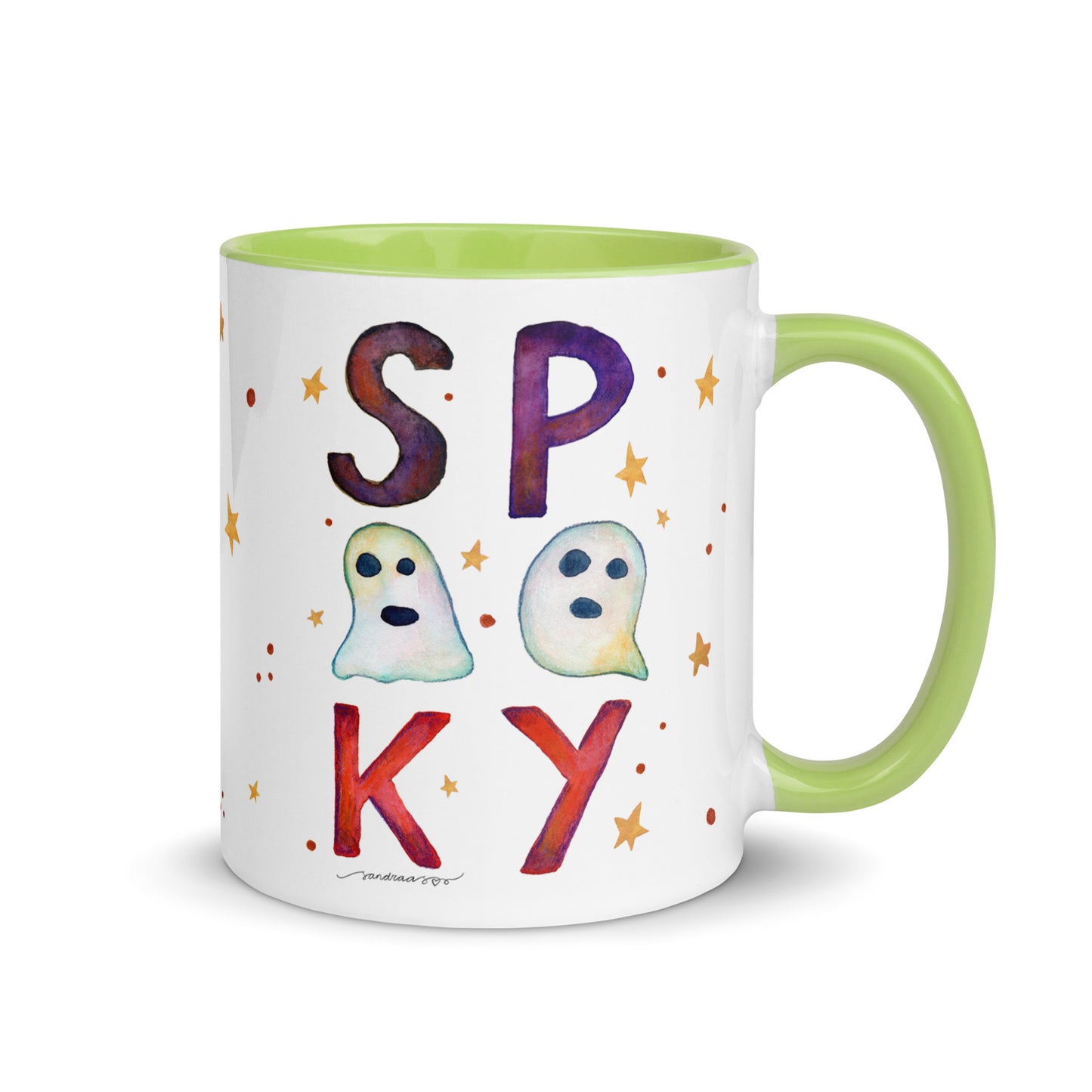 Mug with Color Inside - Spooky - Halloween