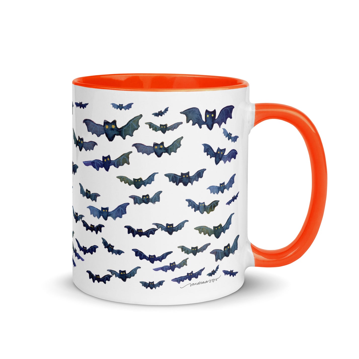 Mug with Color Inside - Bats