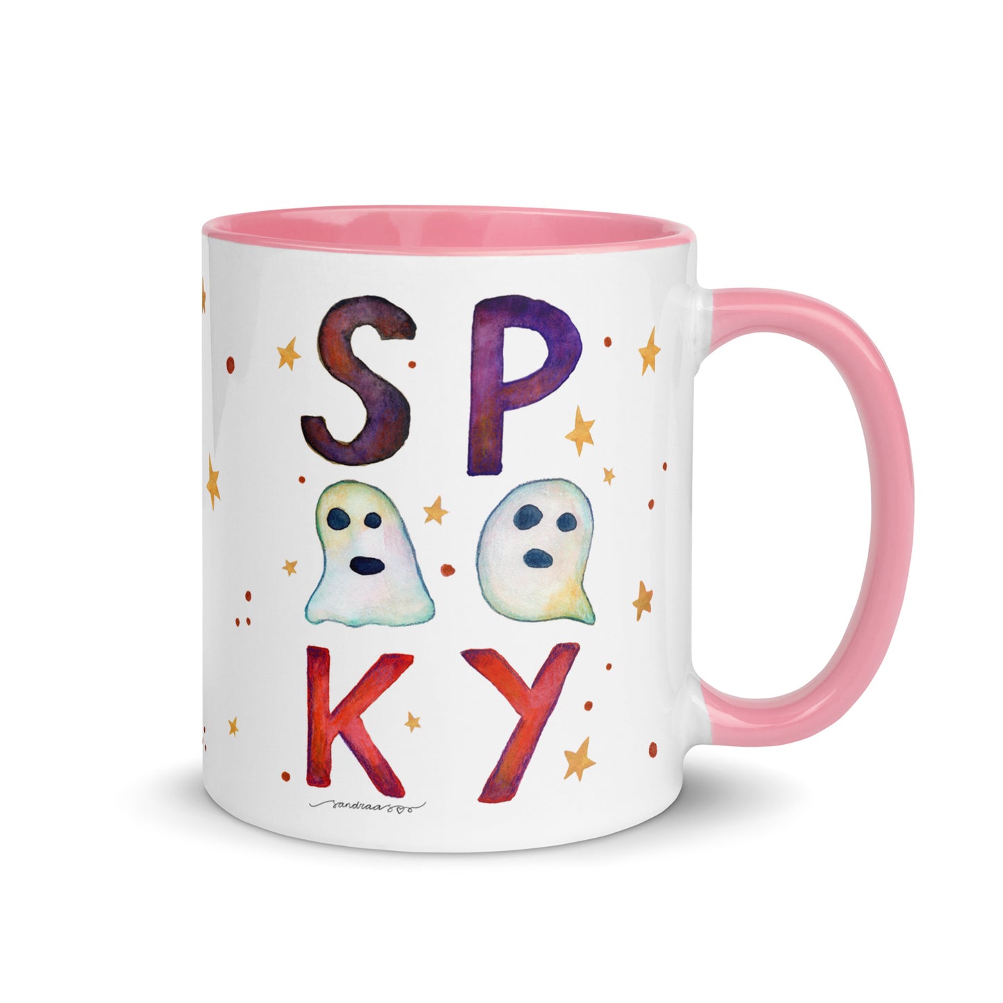 Mug with Color Inside - Spooky - Halloween