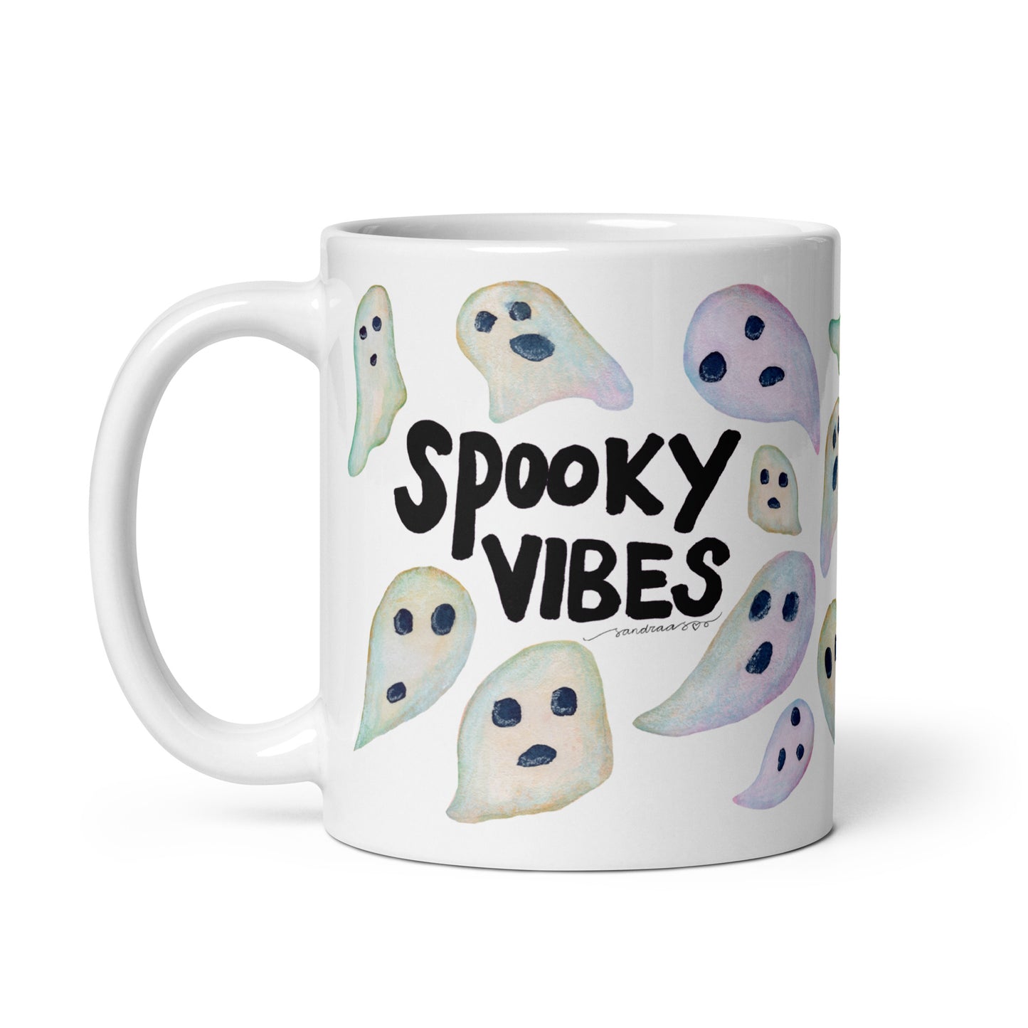 White glossy mug - Halloween - Spooky Vibes