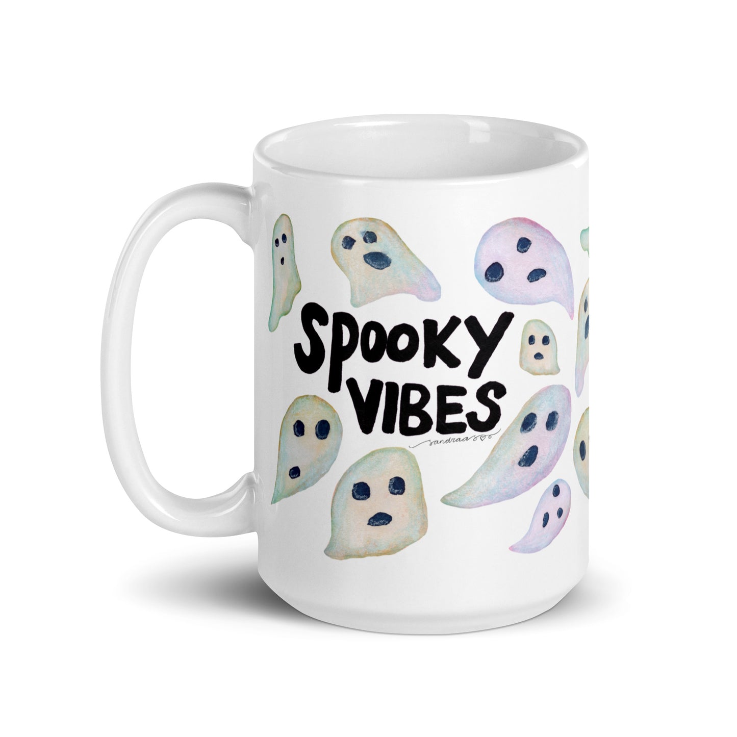 White glossy mug - Halloween - Spooky Vibes