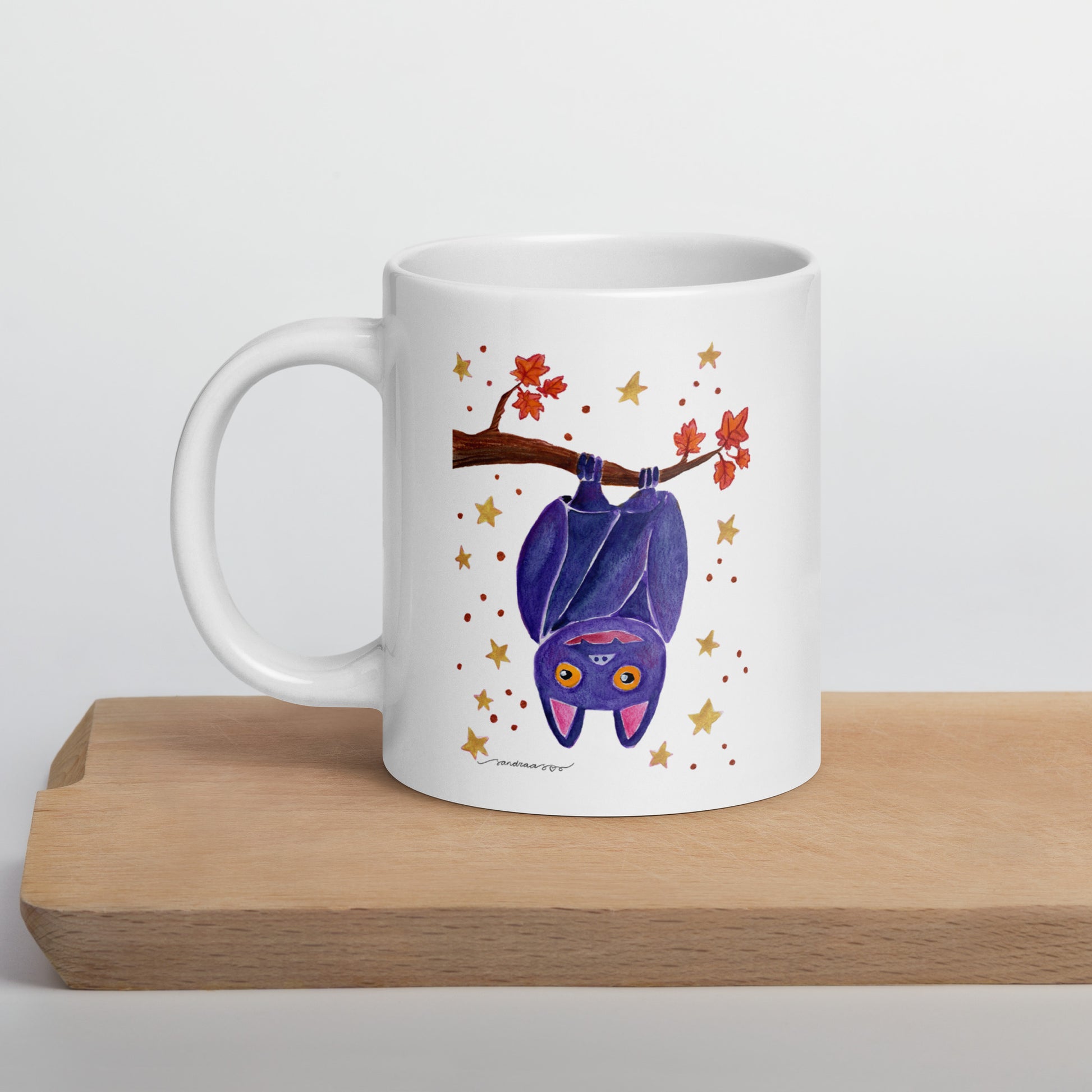 Halloween Bat Mug – A Spooky Sip for the Season! 🦇🎃 - SANDRAAS
