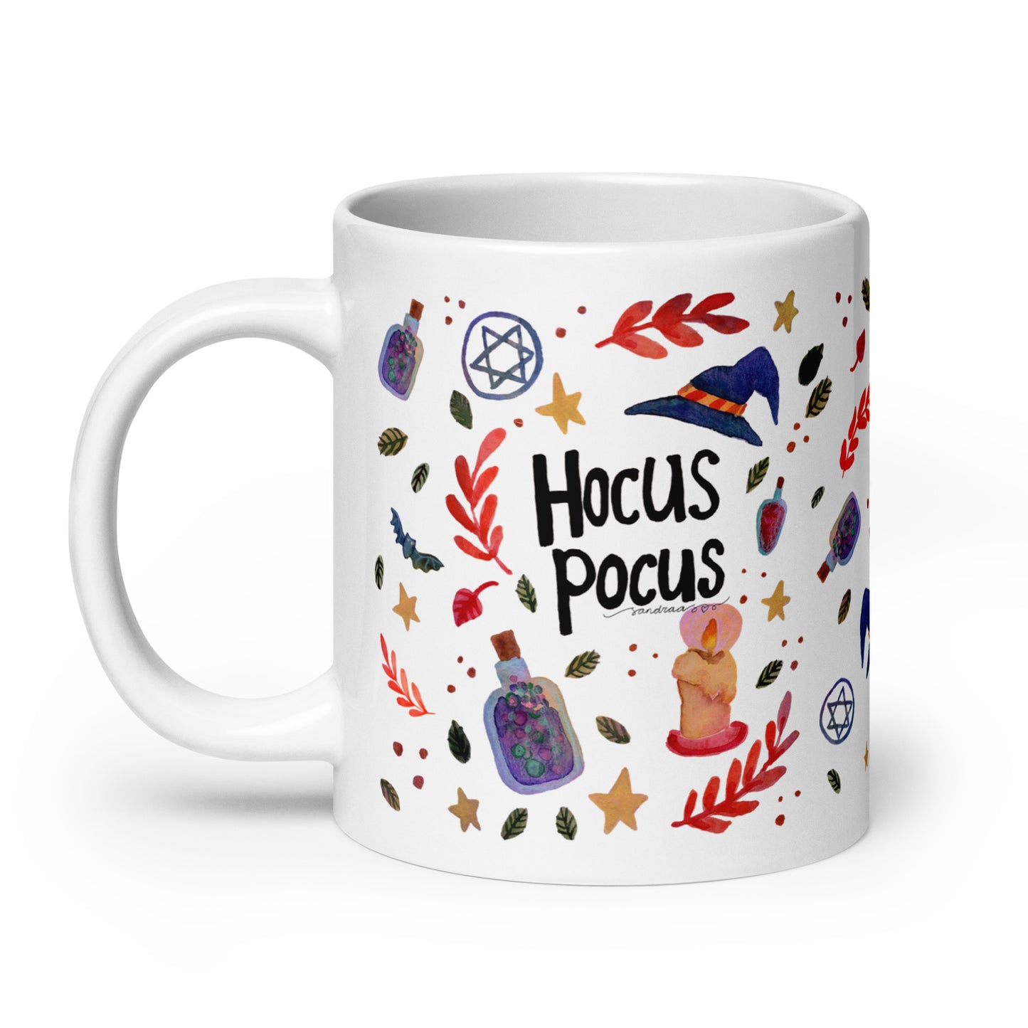 White glossy mug - Halloween - Hocus Pocus