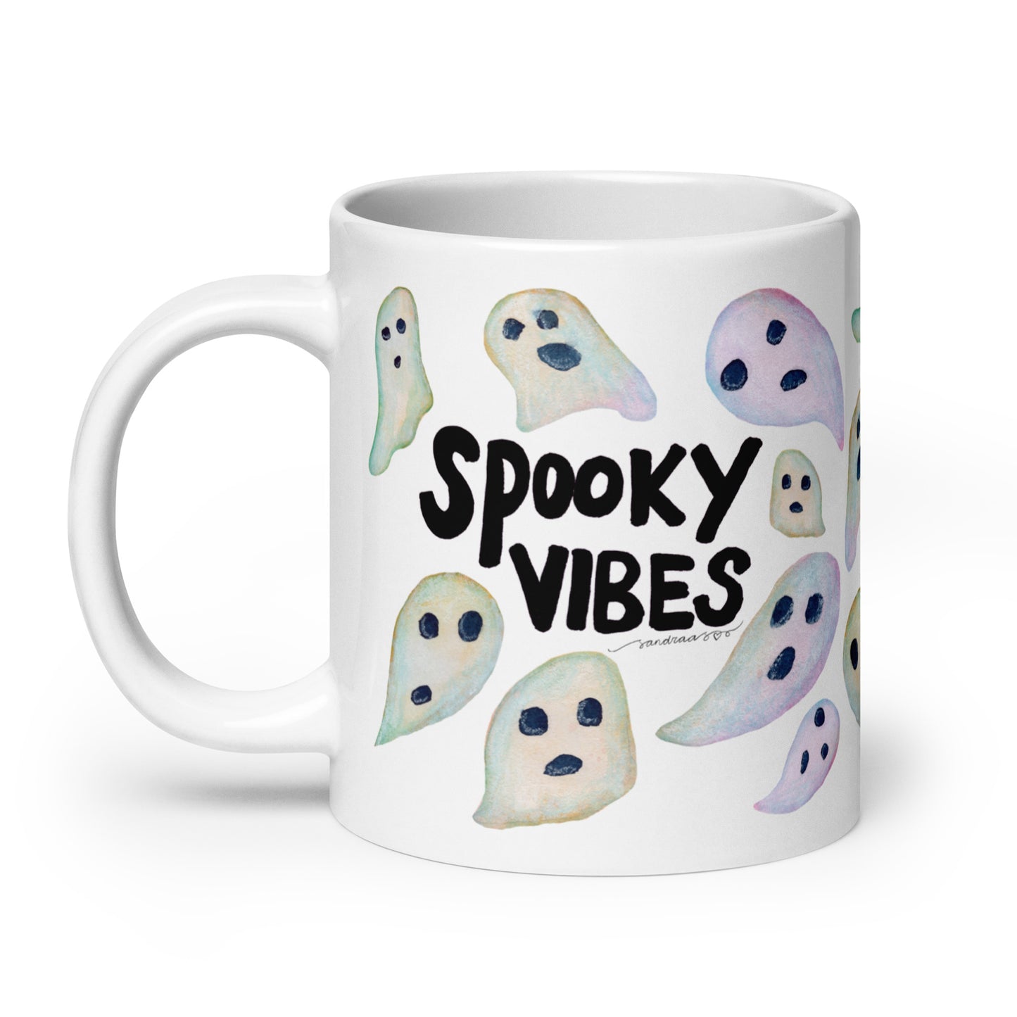 White glossy mug - Halloween - Spooky Vibes