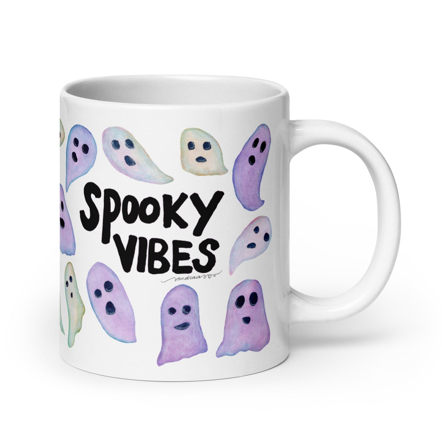 White glossy mug - Halloween - Spooky Vibes