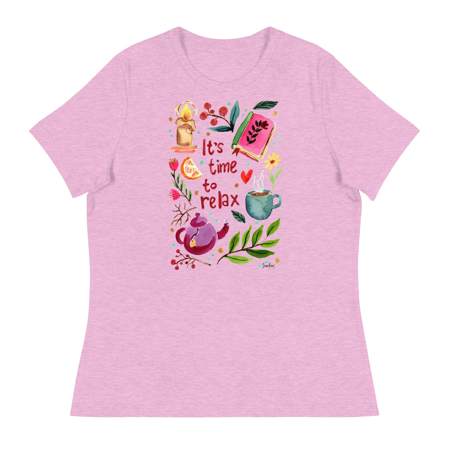 Women's Relaxed T-Shirt - It's time to relax