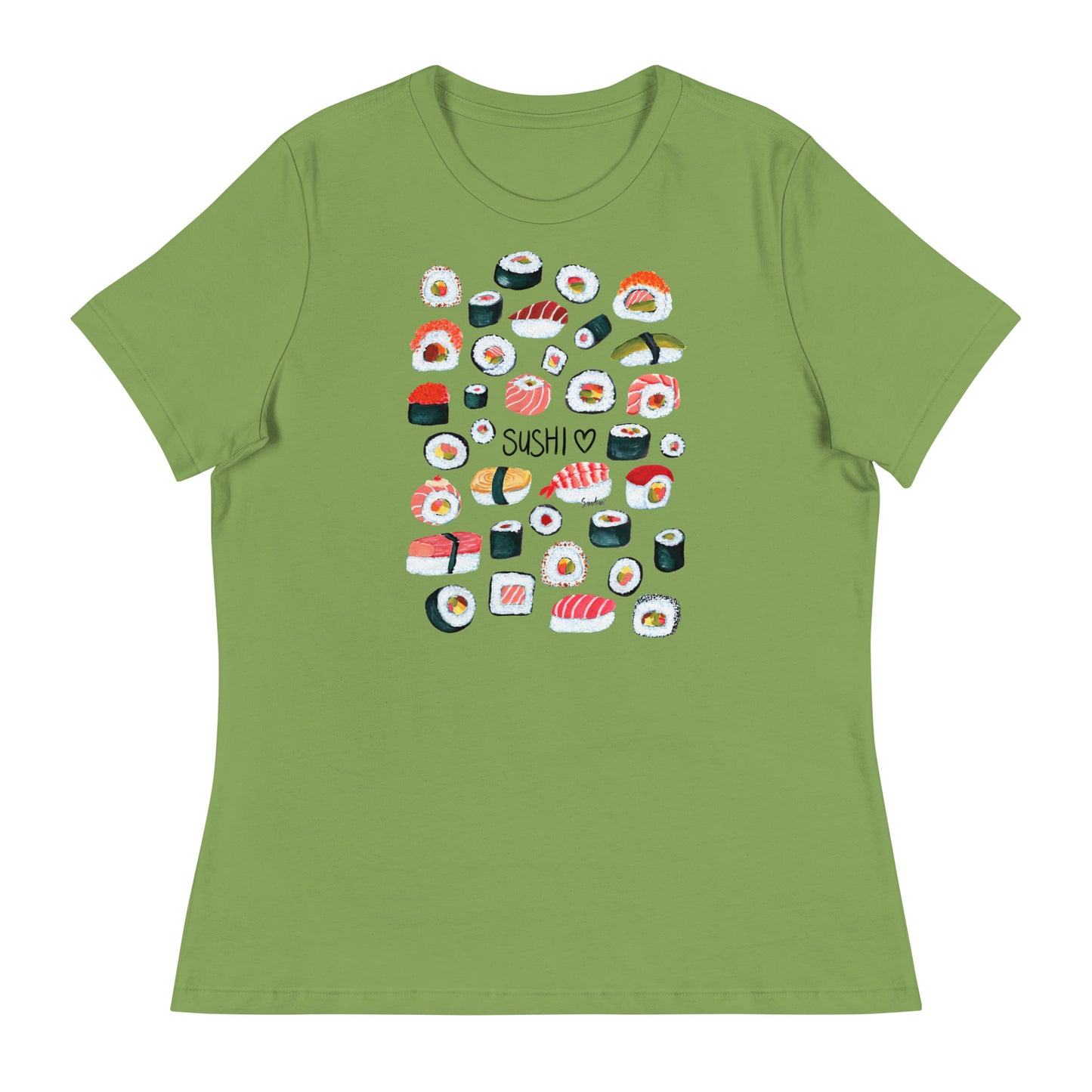 Women's Relaxed T-Shirt - Sushi