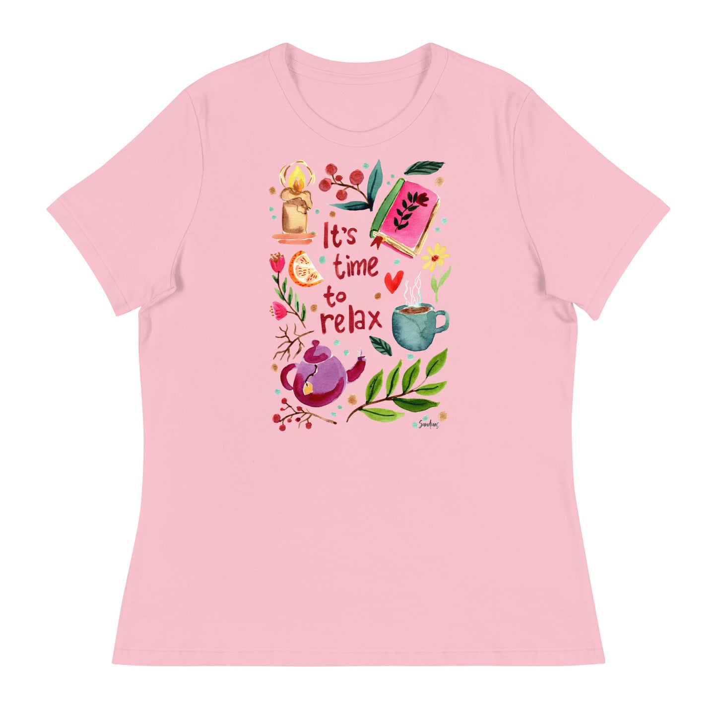 Women's Relaxed T-Shirt - It's time to relax